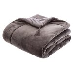 Edredon polyester gris autres