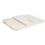gouttoir  vaisselle pliable beige udry - 61x45. 7cm