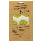 Emballage alimentaire rutilisable  la cire d'abeille 5 feuilles