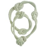 Embrasse rideau textile aimant�e sans per�age