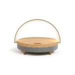 Enceinte led chargeur en abs beige