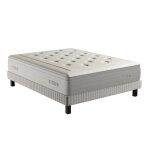 Ens 140x190 matelas h33 ressort ensachs, ferme, sommier