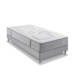 Ens 90x190 matelas h25 ressort ensachs, ferme, sommier