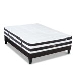 Ensemble 160x200 cm matelas ressorts + sommier bois Ensemble 160x200 cm matelas ressorts + sommier bois