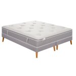 Ensemble 160x200 matelas ressorts ensachés ferme h27 + 2 sommiers Ensemble 160x200 matelas ressorts ensachés ferme h27 + 2 sommiers