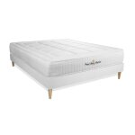 Ensemble 160x200 mmoire de forme - sommier kit