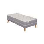 Ensemble 90x190 matelas ressorts ensachés très ferme h23 + sommier Ensemble 90x190 matelas ressorts ensachés très ferme h23 + sommier
