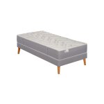 Ensemble 90x190 matelas ressorts ensachés ferme h26 + sommier Ensemble 90x190 matelas ressorts ensachés ferme h26 + sommier