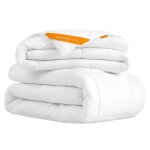 Ensemble couettes 2 en 1 duvets 220 x 240 cm 4 saisons blanc nuage Ensemble couettes 2 en 1 duvets 220 x 240 cm 4 saisons blanc nuage