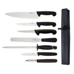 Ensemble de couteaux de cuisinier en inox noir l 26, 5 cm Ensemble de couteaux de cuisinier en inox noir l 26, 5 cm