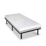 Ensemble matelas mousse hd + sommier m�tal 90x190 cm
