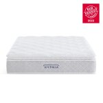 Ensemble matelas ressorts ensachés sommier kit gris - 160 x 200 cm Ensemble matelas ressorts ensachés sommier kit gris - 160 x 200 cm