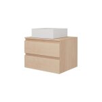 Ensemble meuble simple vasque 60 cm + vasque