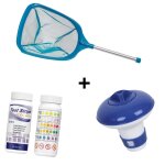 Ensemble nettoyage pour spa - puisette - bandelette - diffuseur
