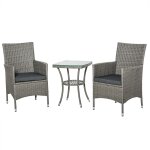 Ensemble salon de jardin 2 places gris Ensemble salon de jardin 2 places gris