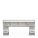 Environnement de lit et liseuse led intgres l108, 5 cm - blanc