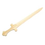 Epée de chevalier en bois à décorer 50cm Epée de chevalier en bois à décorer 50cm