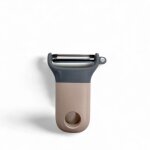 Eplucheur �conome avec lame inox 11x8 cm rose