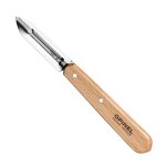 Eplucheur n115 manche en bois naturel marron en inox h1