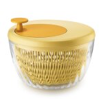 Essoreuse  salade 26 cm spin&store en plastique jaune