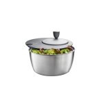 Essoreuse à salade acier inoxydable en abs argent Essoreuse à salade acier inoxydable en abs argent