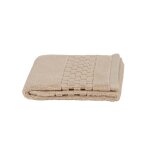 Essuie - mains en coton biologique beige 30x50