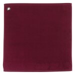Essuie mains ?illet en coton lie de vin 50 x 50 Essuie mains ?illet en coton lie de vin 50 x 50
