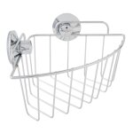 Etagre de bain en abs chrom argent