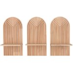 tagre en bois marron