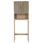 Etagre contour wc en bois marron