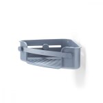 Etagre de douche en coin flex en pvc bleu