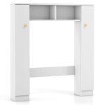 tagre pour meuble de toilette blanc 87, 5 x 18 x 98 cm