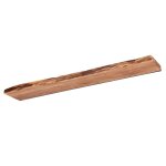 Etagre murale bord naturel en acacia massif l120cm