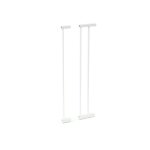 Extension barrière de sécurité bébé en acier blanc Extension barrière de sécurité bébé en acier blanc