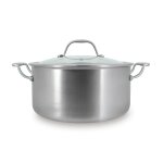 Faitout acier inoxydable 24cm - fait en france - tous feux Faitout acier inoxydable 24cm - fait en france - tous feux