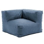 Fauteuil d'angle pour canapé modulable bleu pacific Fauteuil d'angle pour canapé modulable bleu pacific