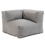 Fauteuil d'angle pour canapé modulable gris Fauteuil d'angle pour canapé modulable gris