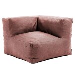 Fauteuil d'angle pour canap� modulable terracotta