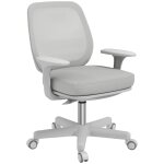 Fauteuil de bureau hauteur rglable tissu mesh gris