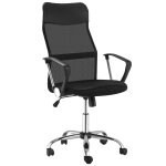 Fauteuil de bureau manager tissu maille noir Fauteuil de bureau manager tissu maille noir