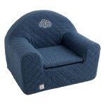 Fauteuil club pour enfant en coton matelassé Fauteuil club pour enfant en coton matelassé
