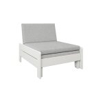 Fauteuil convertible blanc