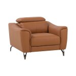 Fauteuil en cuir marron h94 Fauteuil en cuir marron h94