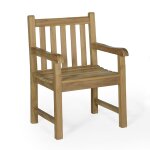 Fauteuil de jardin en teck massif