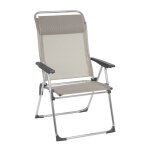 Fauteuil pliant multi - positions en aluminium l68xl68xh111