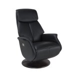 Fauteuil relax électrique en cuir deux moteurs Fauteuil relax électrique en cuir deux moteurs