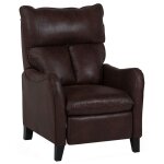 Fauteuil de relaxation en cuir pu marron 88x69 Fauteuil de relaxation en cuir pu marron 88x69
