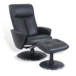 Fauteuil de relaxation manuel design en cuir