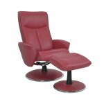 Fauteuil de relaxation manuel design en cuir Fauteuil de relaxation manuel design en cuir