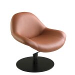 Fauteuil en simili cuir marron Fauteuil en simili cuir marron